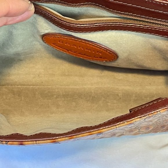 Brahmin Crocodile Cross Body Handbag - Picture 7 of 10